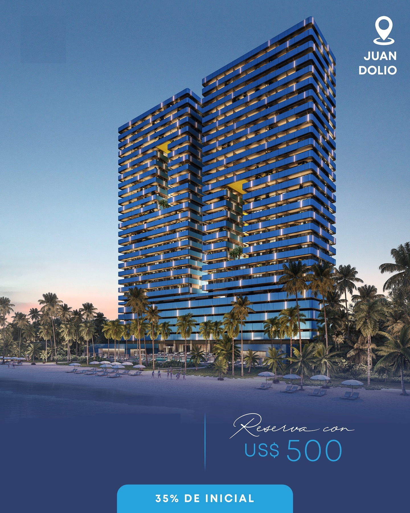 apartamentos - Apartamentos Playa Juan Dolio plan de pago 0