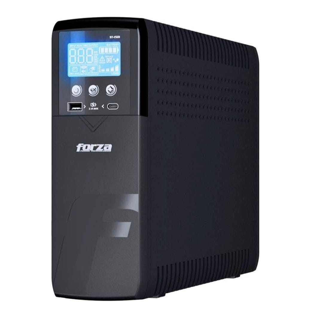 computadoras y laptops - UPS Inteligente 1.5K / 900W con Pantalla LCD y Reg