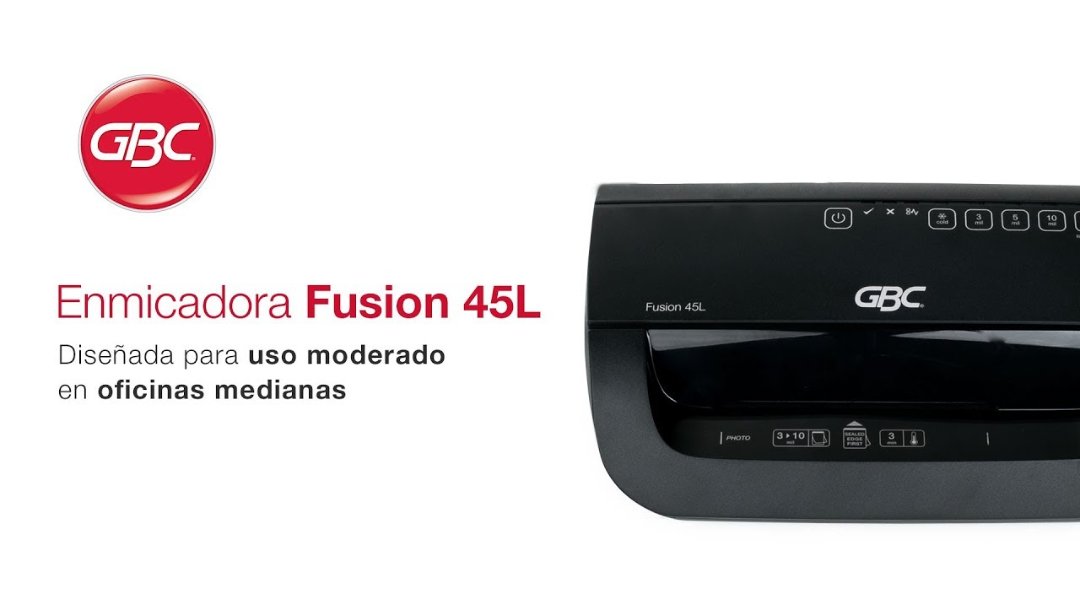impresoras y scanners - LAMINADORA FISION 45L (4.5 pulgdas GBC P6660   laminadora  FUSION 45L para crede 2