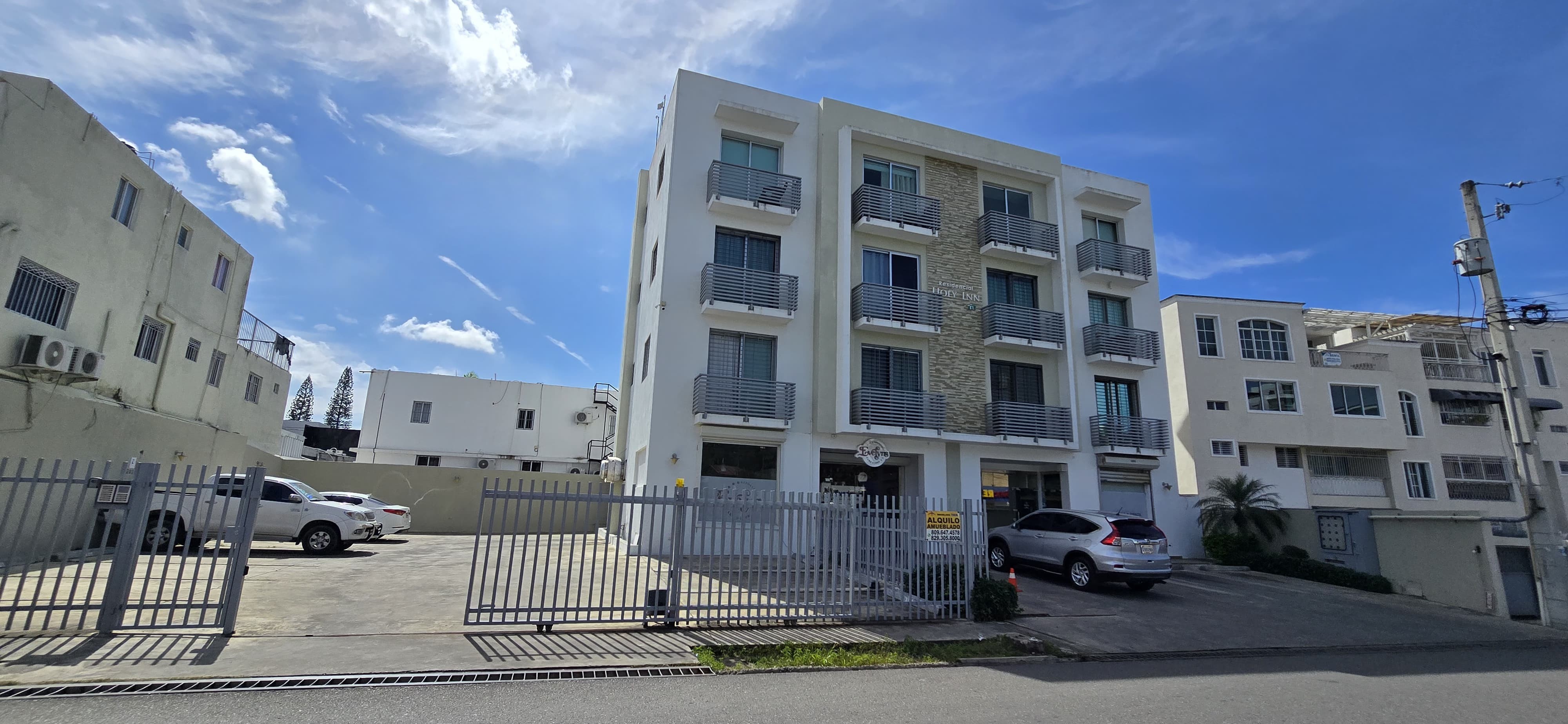 apartamentos - rento 4to piso estudio amueblado por temporada cortas o largas  9