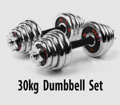 Artículos Deportivos - KIT DE MANCUERNAS 30KG JUEGO DE PESAS AJUSTABLE
 5
