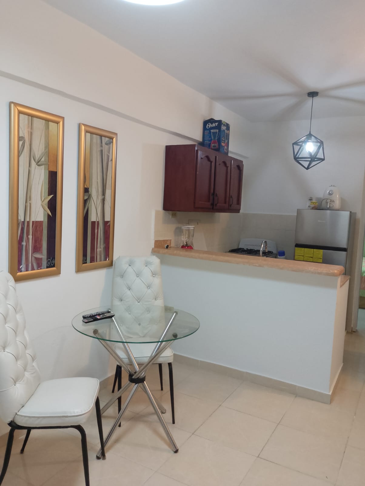 apartamentos - Alquilo apartamento amueblado de 1 hab. en Gazue 1