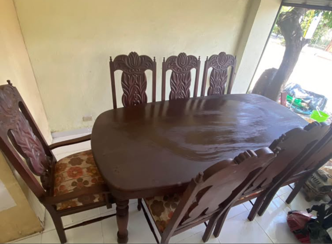 muebles y colchones - Comedor Caoba Centenaria 1