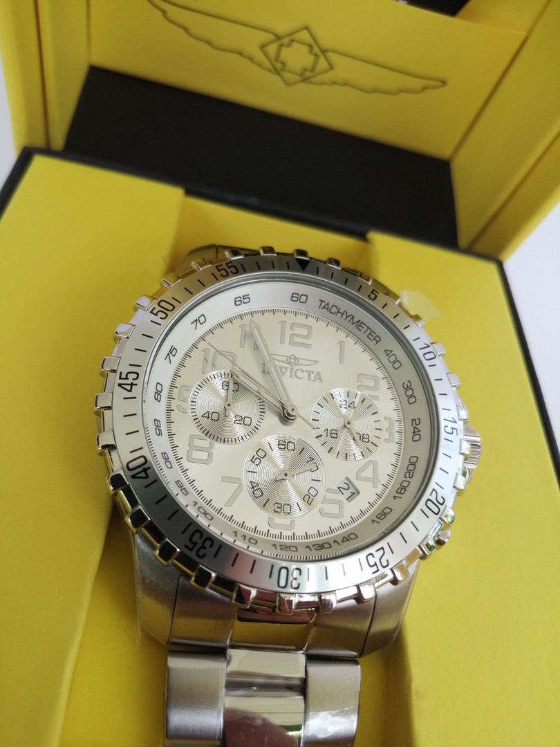 joyas, relojes y accesorios - Reloj Invicta 6620 Pro Diver Collection plata con cronógrafo, para hombre 0