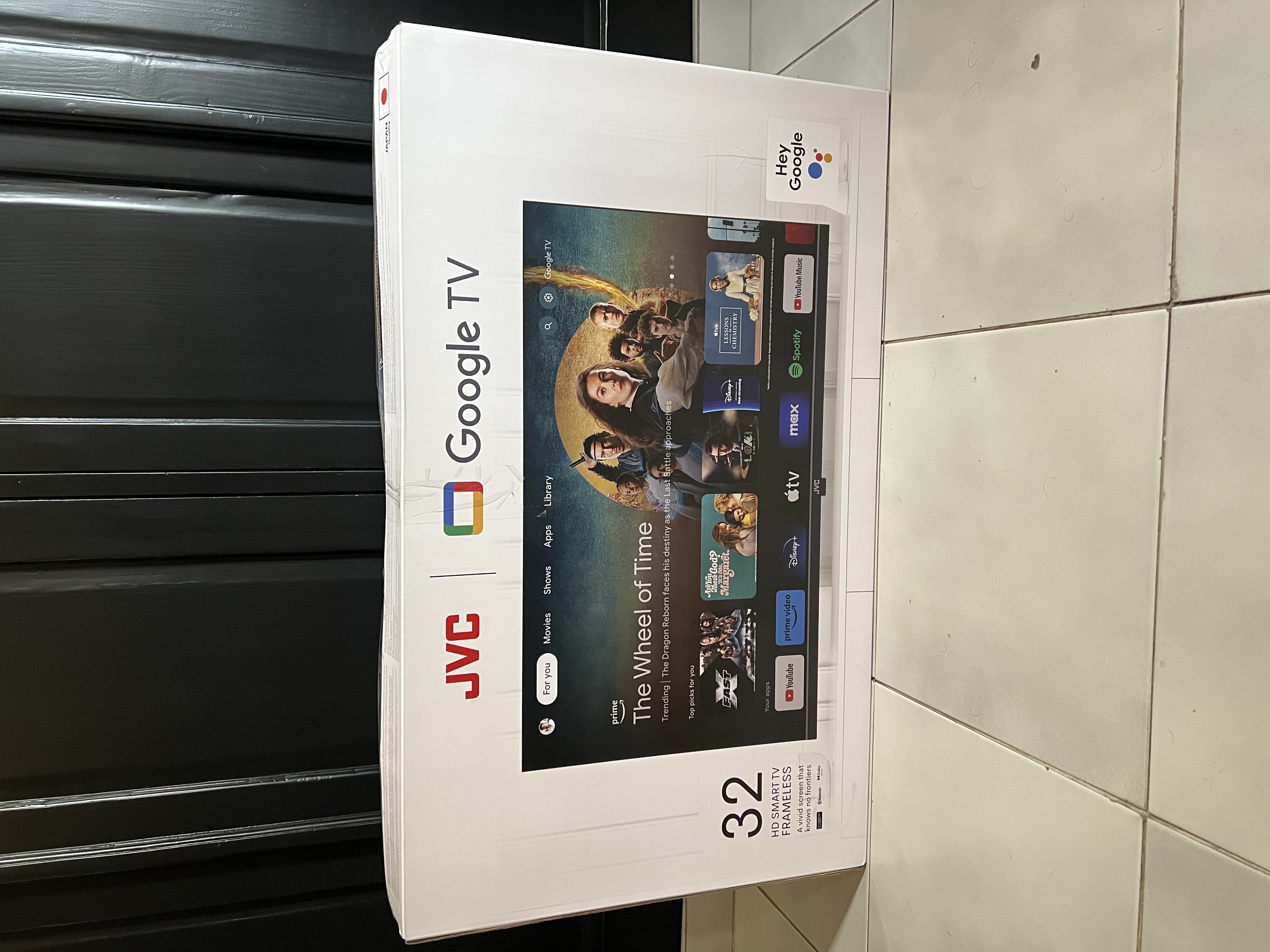 tv - Televisión JVC Google TV HD Smart TV Frameless 32" 0