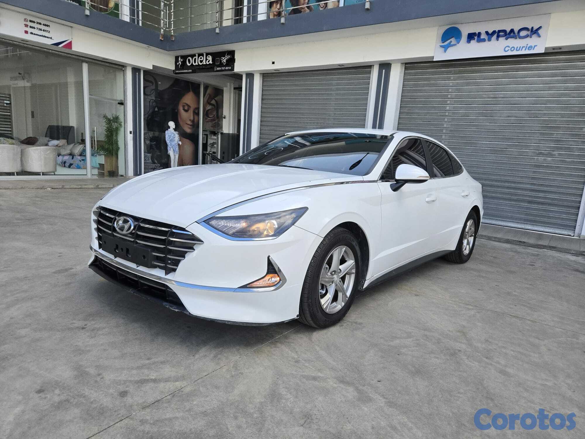 carros - HYUNDAI SONATA DN8 2020 BLANCO 6