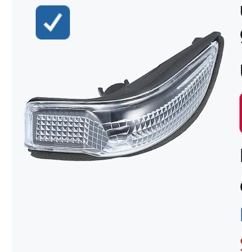 repuestos - luz de retrovisor Toyota vitz 0