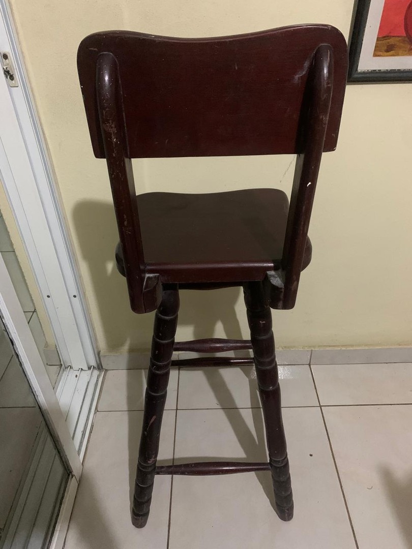 muebles y colchones - Sillas de Desayunador en Caoba 1
