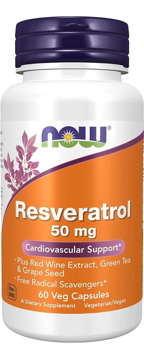 Salud y Equipamiento Médico - Resveratrol 60 Cap Now - Unidad A - Unidad A $2515