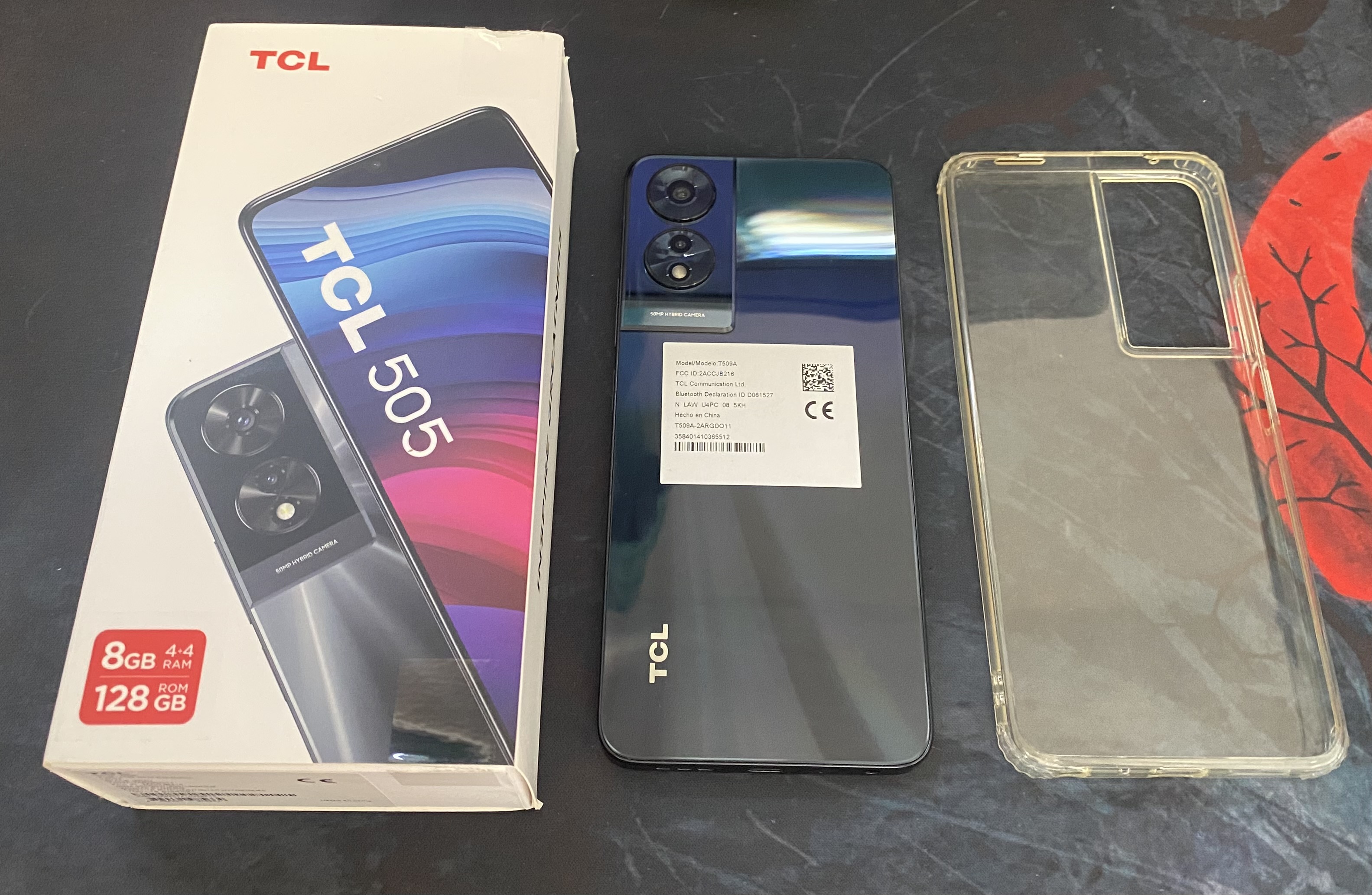 celulares y tabletas - TCL 505 Space Gray, 128 gb 3