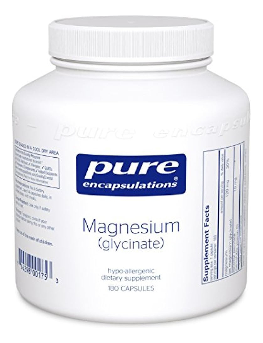 Salud y Equipamiento Médico - Pure Encapsulations - Magnesio (glicinato) - Compatible Con