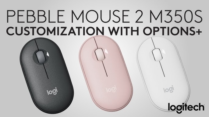 computadoras y laptops - MOUSE LOGITECH M350S PEBBLE INALAMBRICO OPTICO COLOR (OFF-WHITE) USB NANO RECEIV
