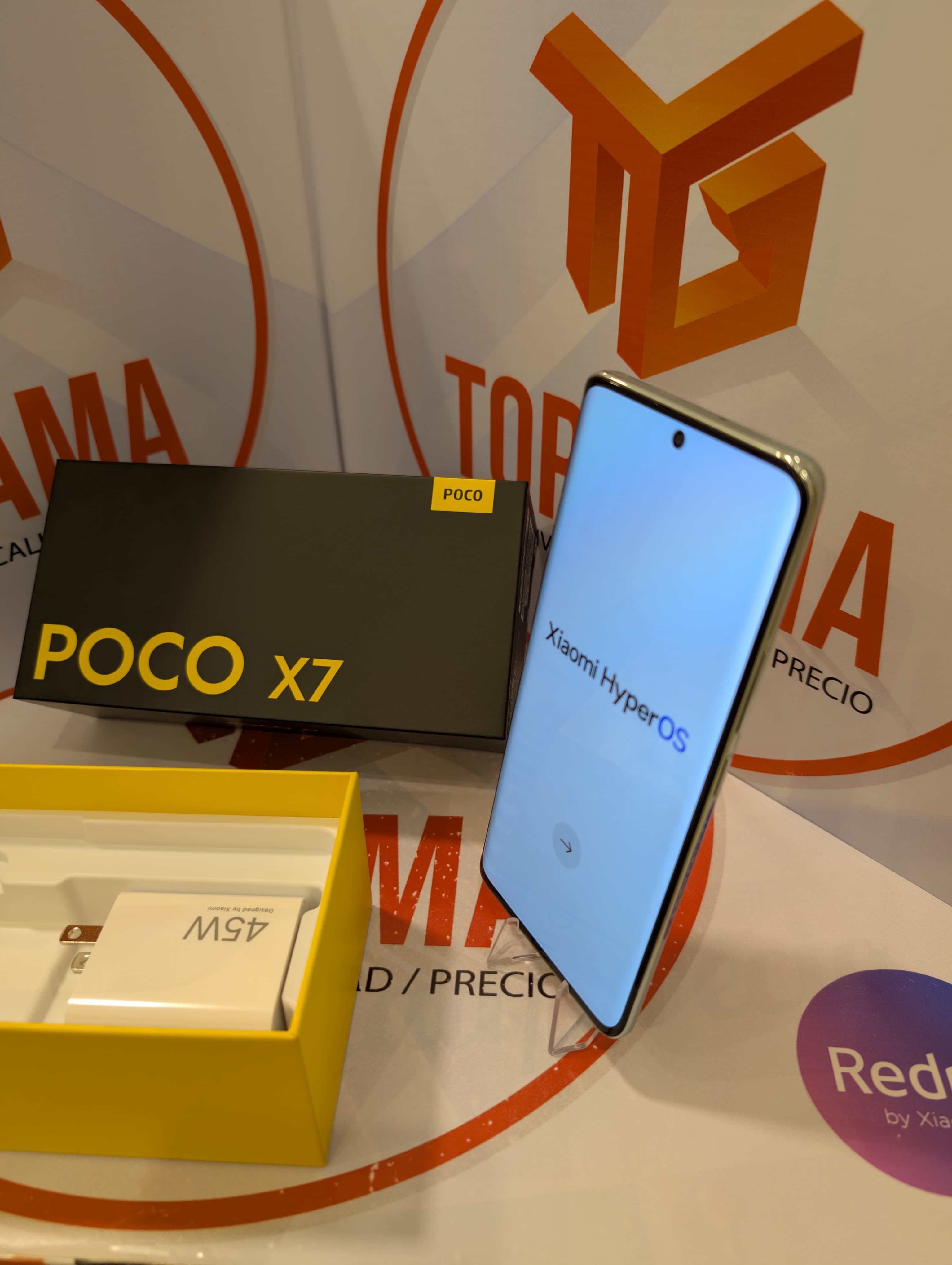celulares y tabletas - POCO X7 5G, 8GB RAM 256GB ROM 9