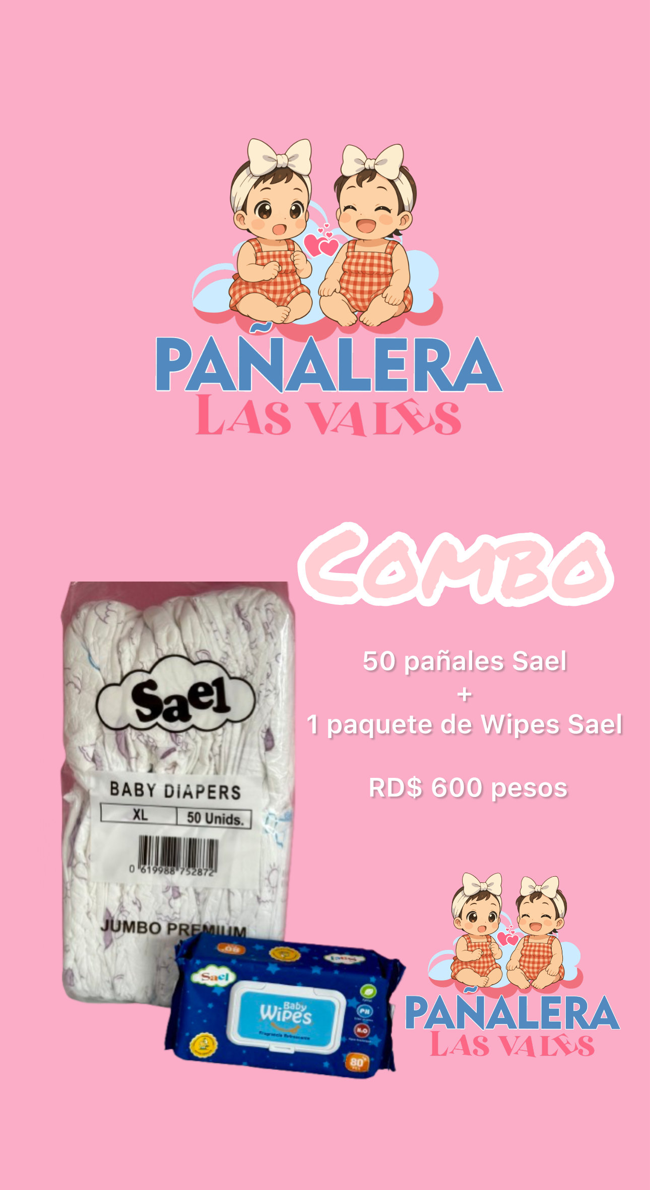 cuidado y nutricion - venta de pañales y artículos de bebé  7