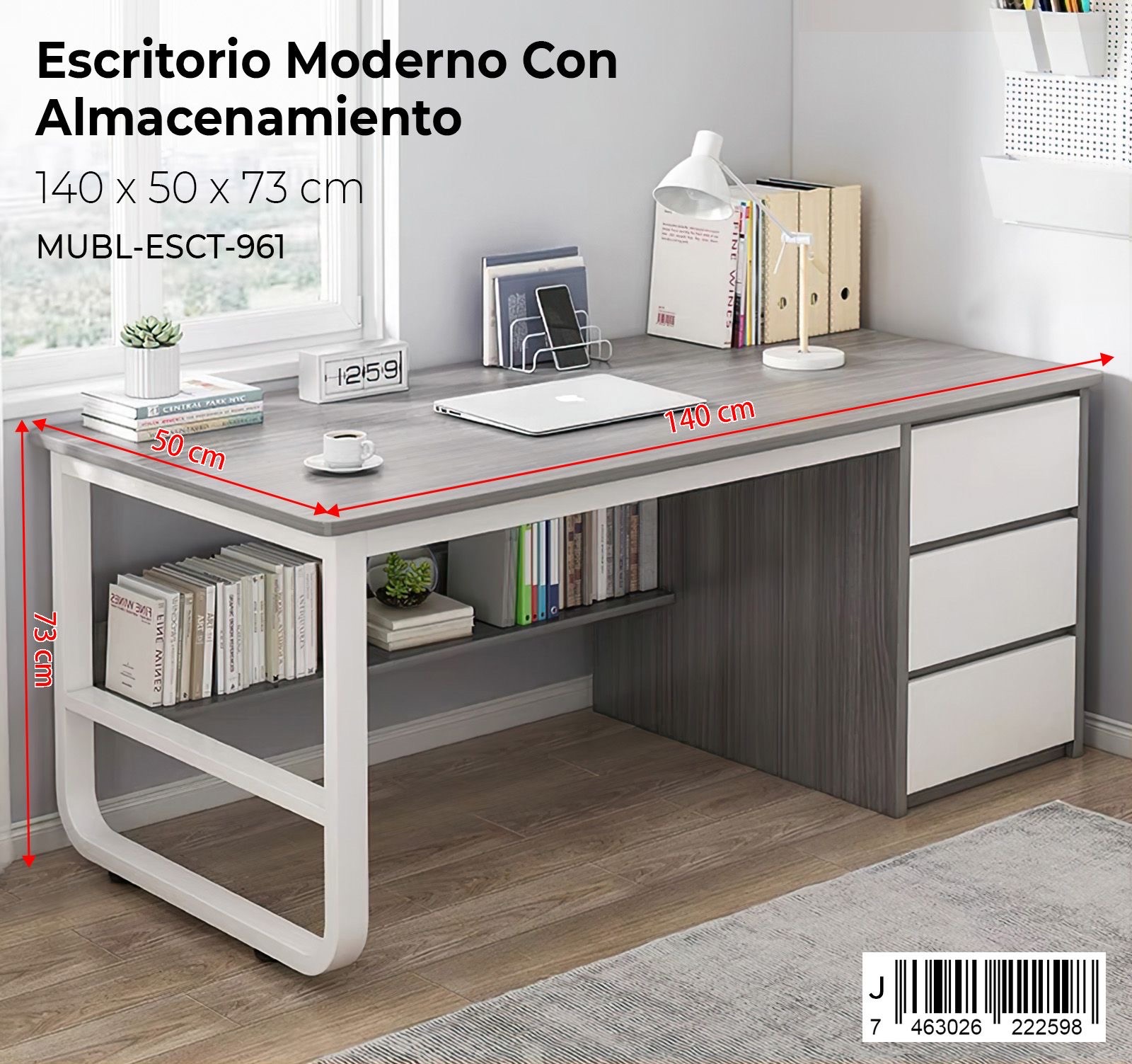 muebles y colchones - Escritorio Moderno (NUEVO) 2