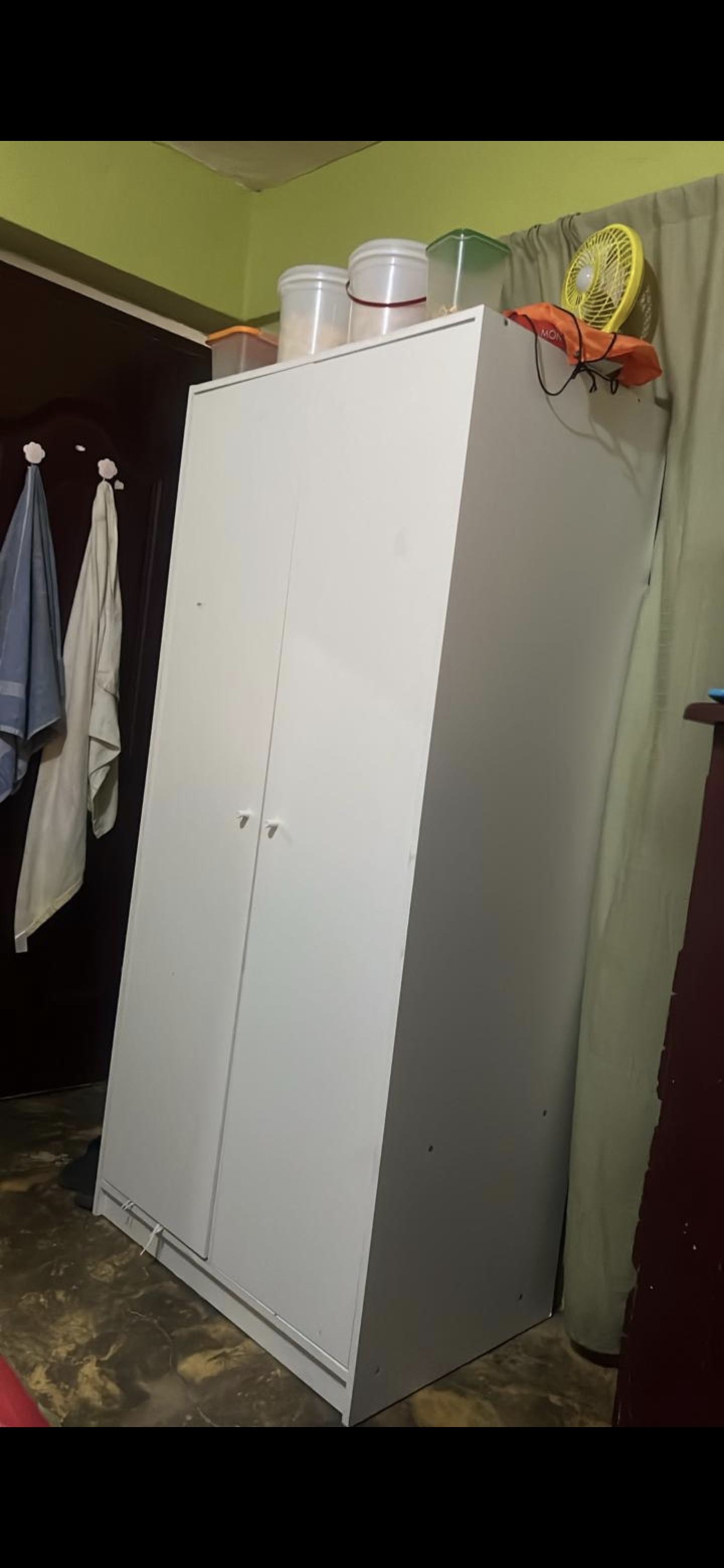 muebles y colchones - Armario blanco de IKEA Kleppstad  5