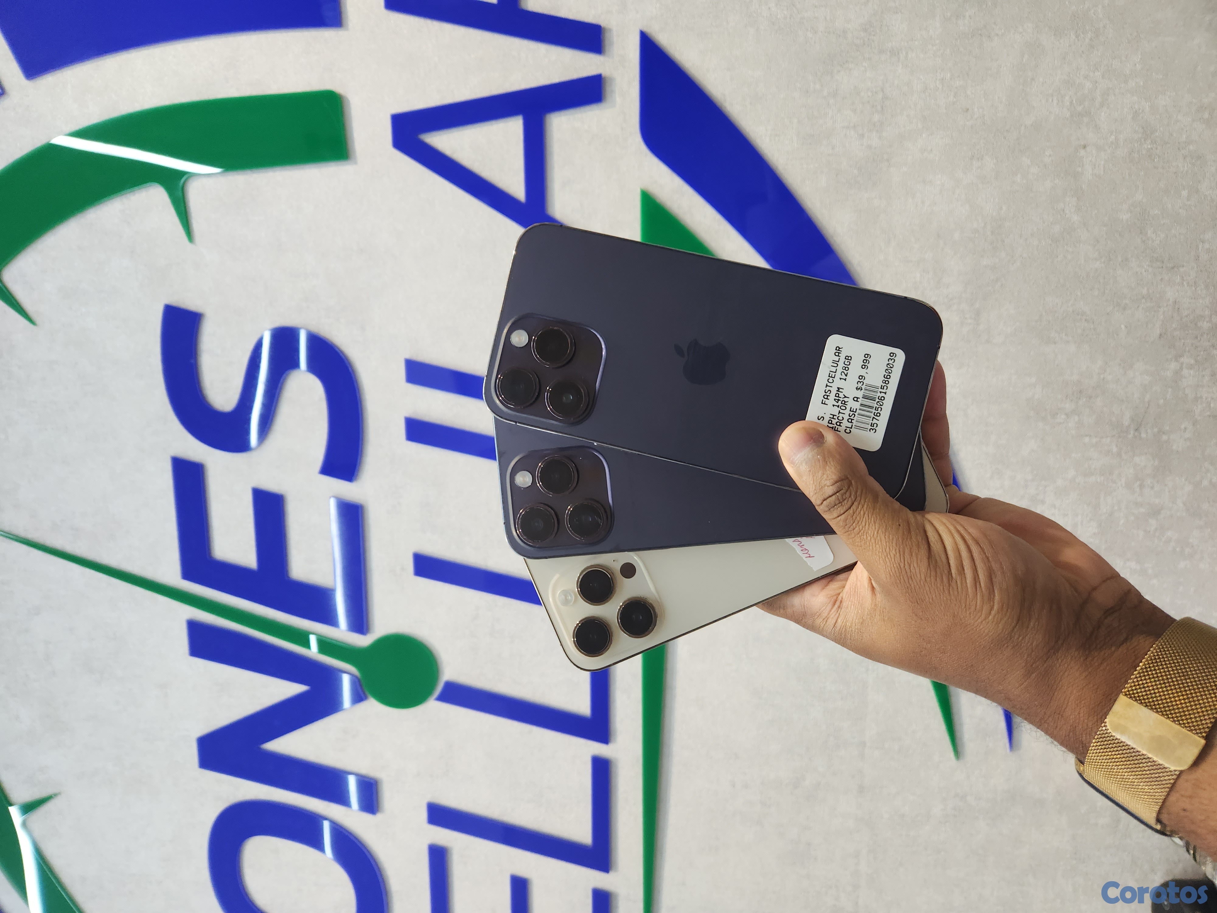 celulares y tabletas - iPhone 14 pro max 128gb factory