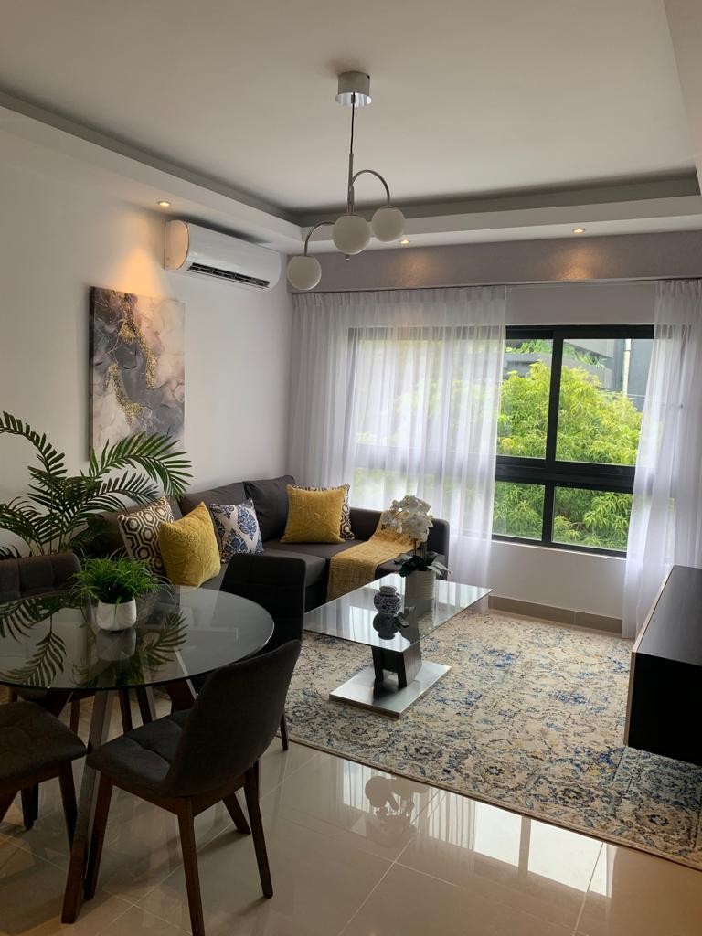apartamentos - ALQUILER DE APARTAMENTO AMUEBLADO  EN EL EVARISTO MORALES  8