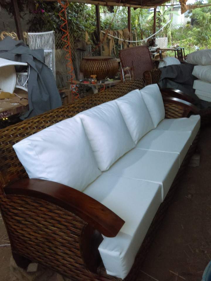 muebles y colchones - mumbles en mimbre y roble muy comfortable 1