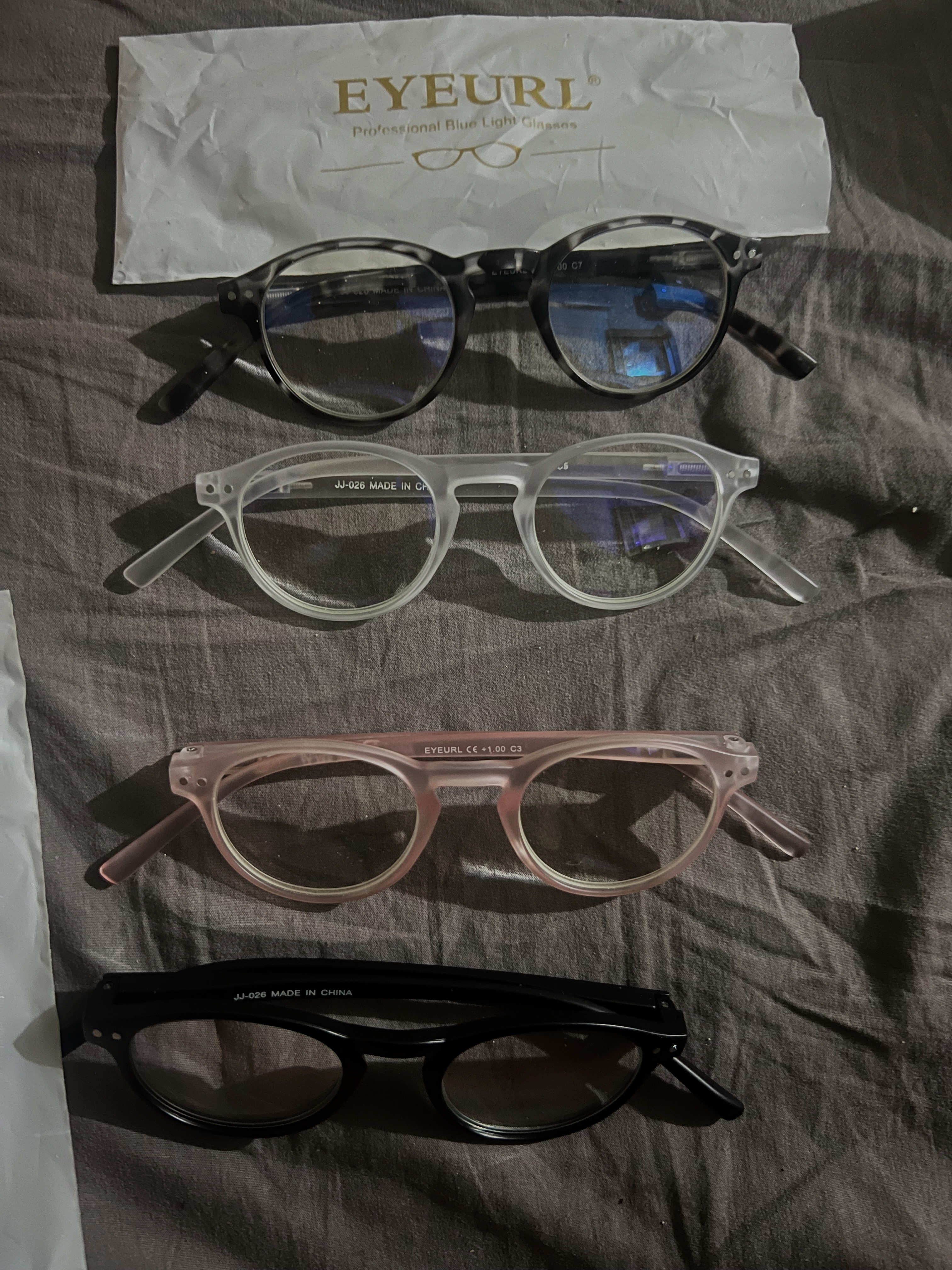 joyas, relojes y accesorios - montura de lentes  0