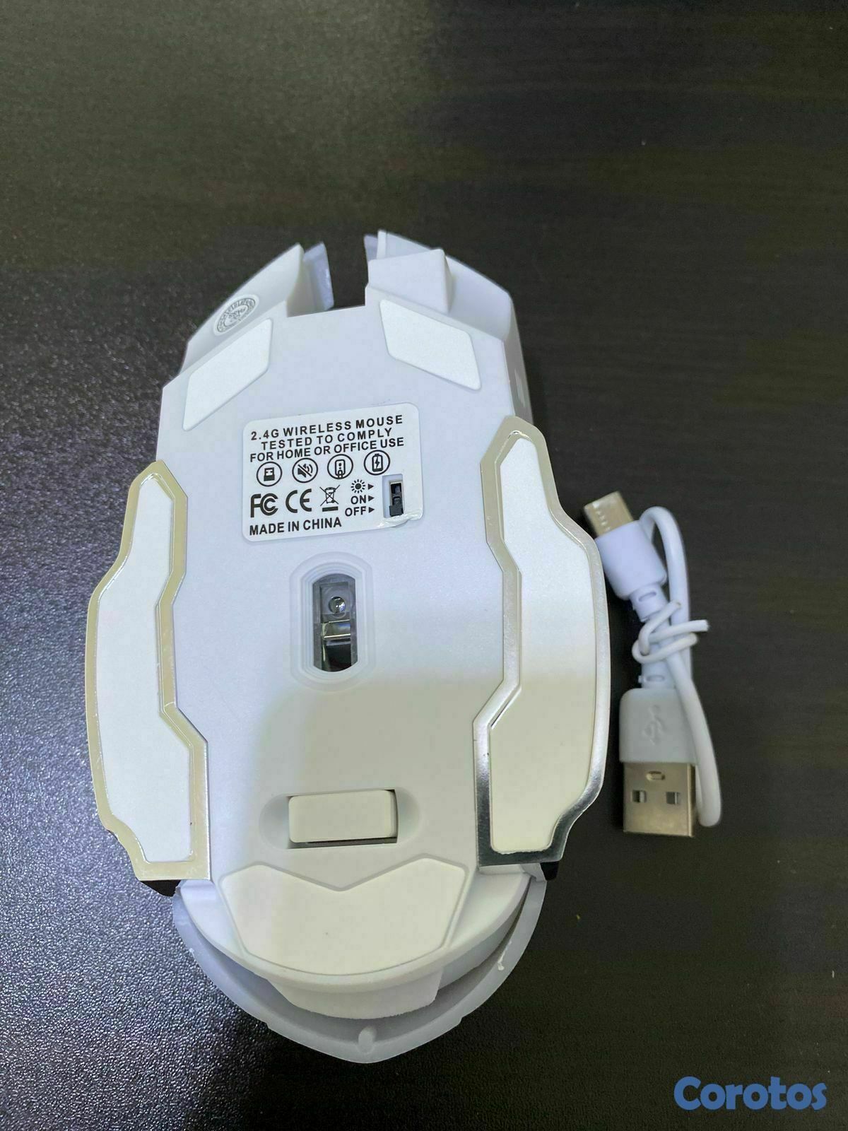 computadoras y laptops - MOUSE GAMING RECARGABLE RGB 5