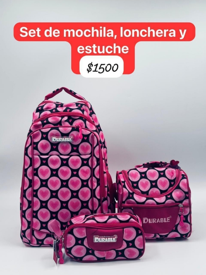 carteras y maletas - Set de Mochila  0