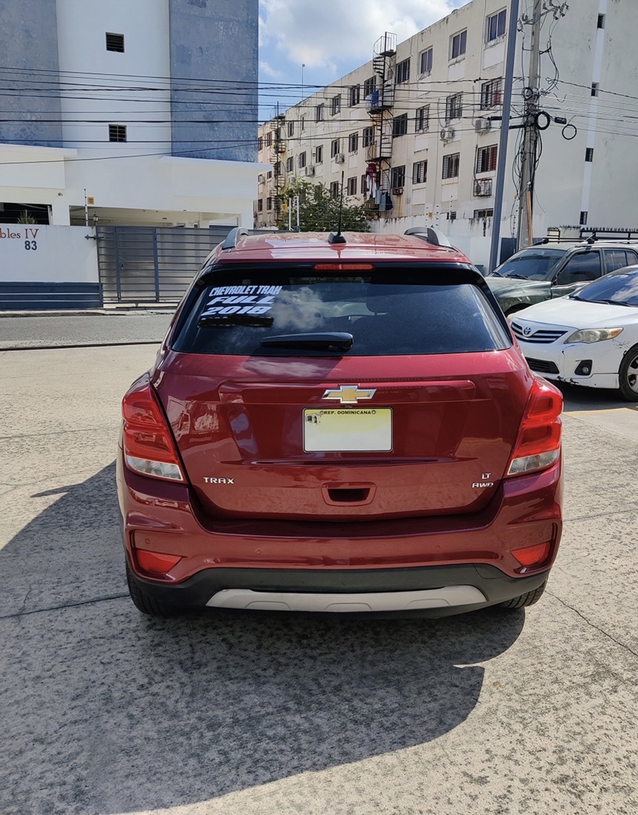 jeepetas y camionetas - Chevrolet Trax LT AWD 2018.
 1