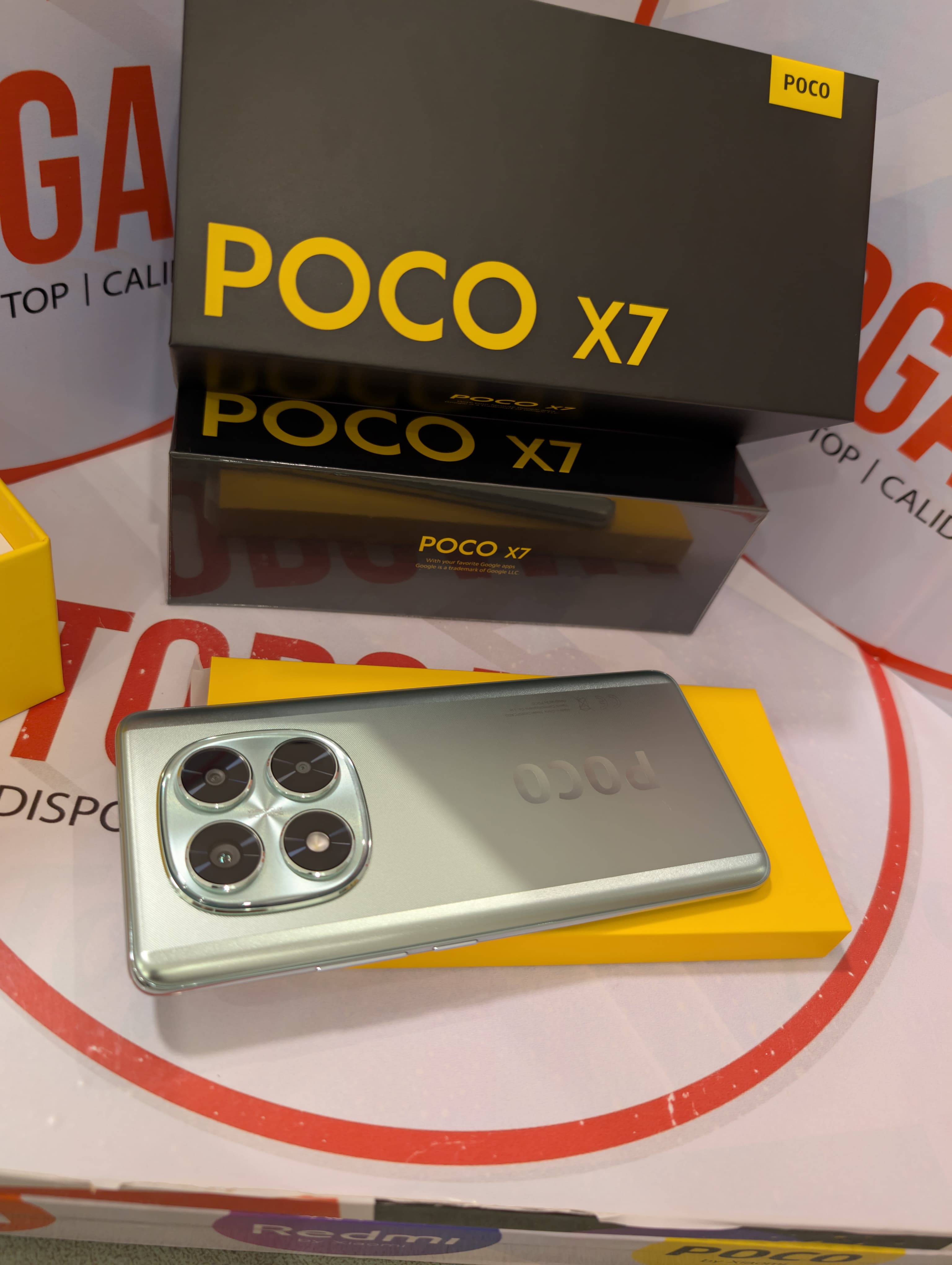 celulares y tabletas - POCO X7 5G, 8GB RAM 256GB ROM 6