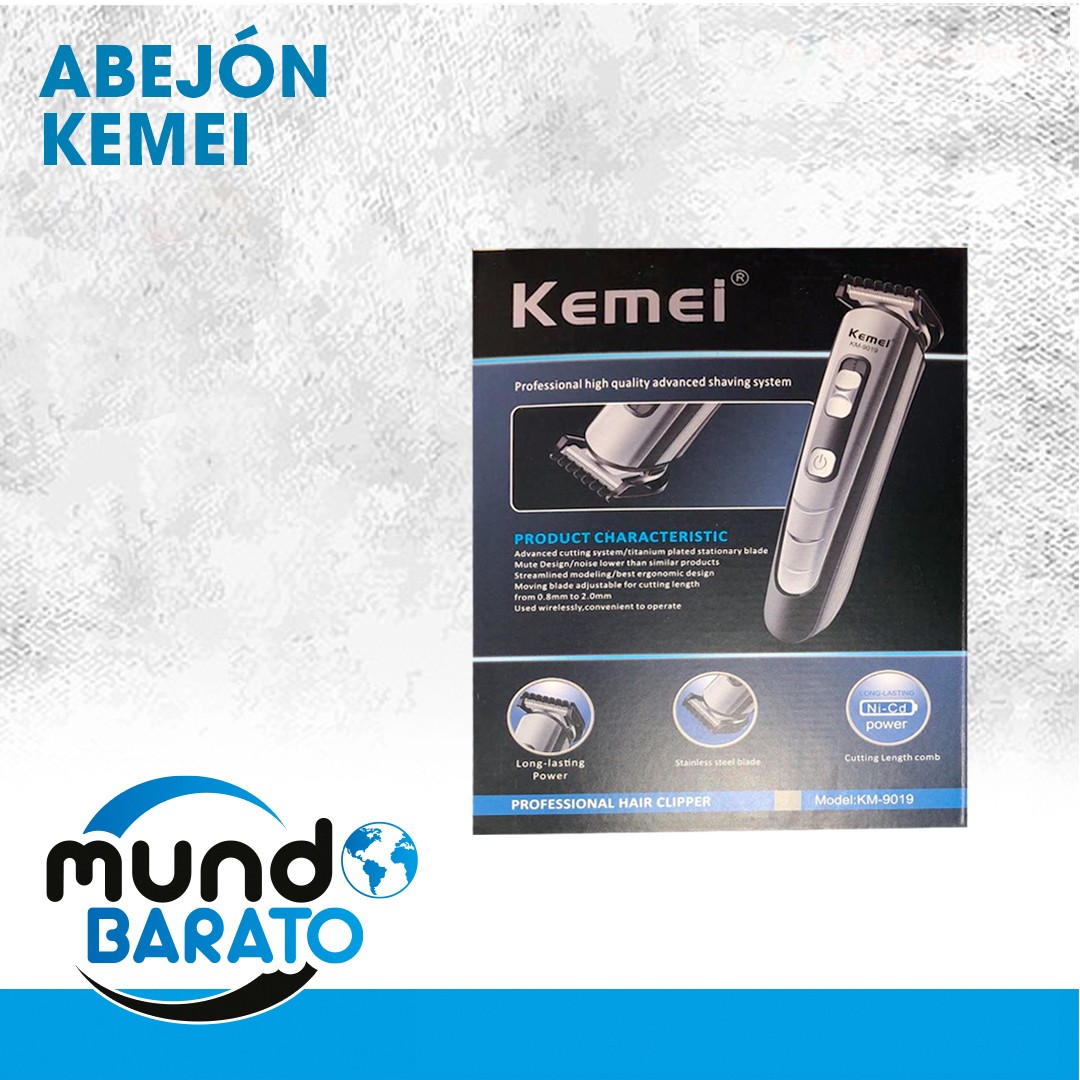 salud y belleza - Abejon KEMEI Maquina de Recortar + 4 peines Recargable 1