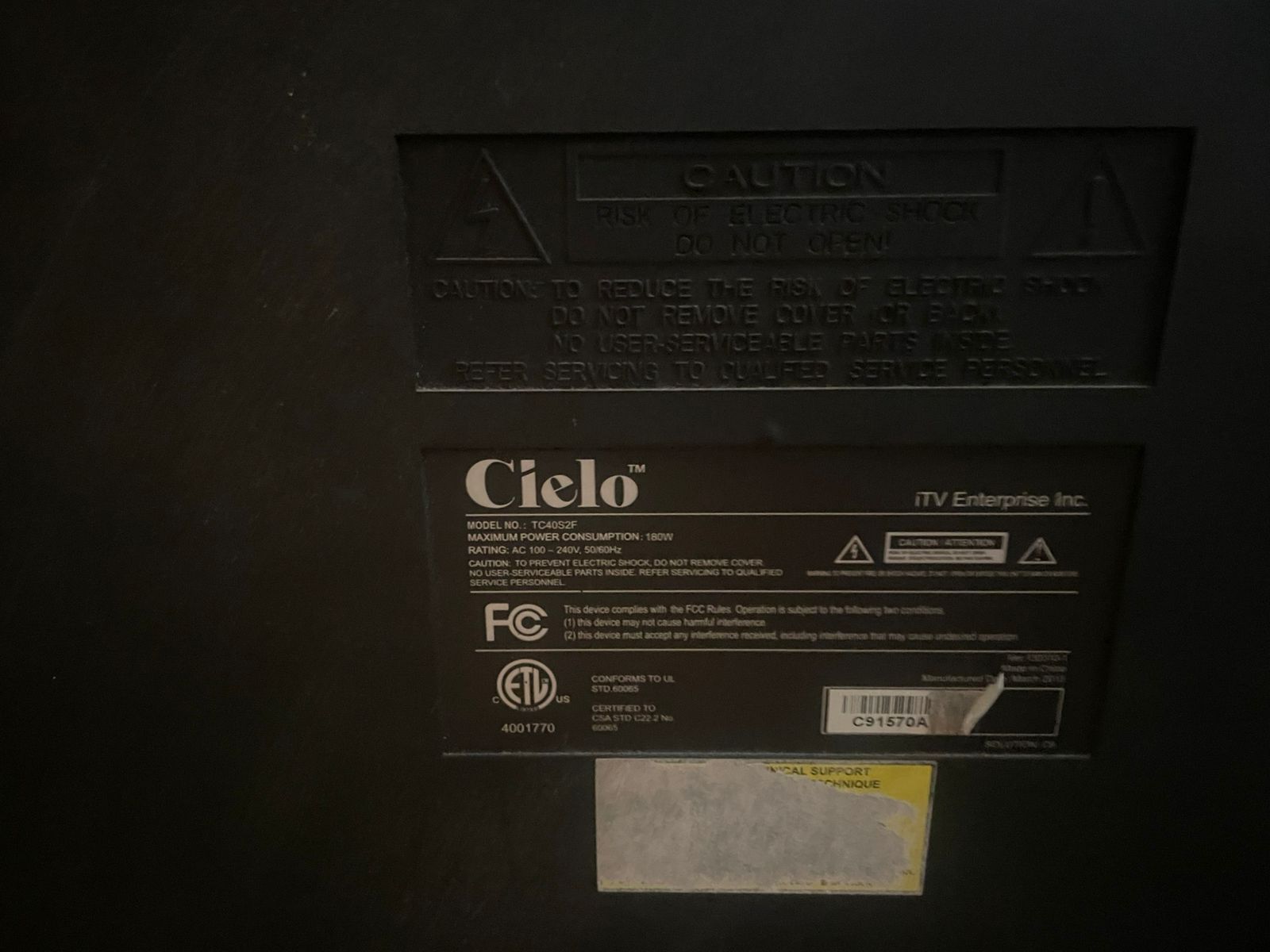 tv - TV de segunda mano marca Cielo ¡Oportunidad!  1