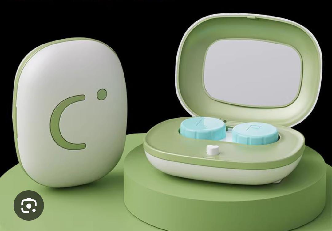 salud y belleza - caja de esterilización de ojos de contactos 