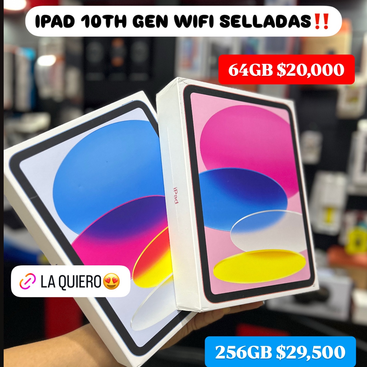 computadoras y laptops - IPAD 10TH 64GB y 256GB WIFI SELLADAS OFERTA DE MADRES 