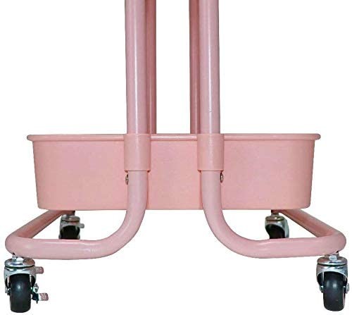 decoración y accesorios - Carrito con ruedas de 3 bandejas ideal cocina maquilladoras carro  organizador 4