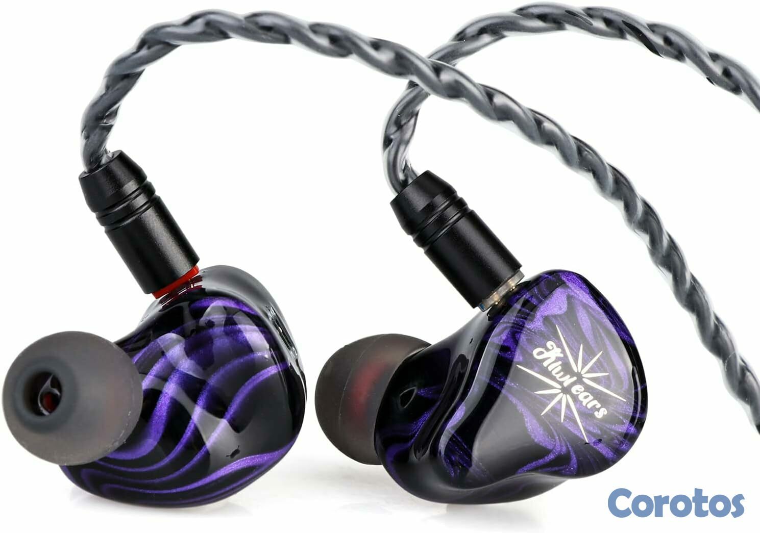 camaras y audio - Kiwi Ears Quartet auriculares IEM 2DD + 2BA 1