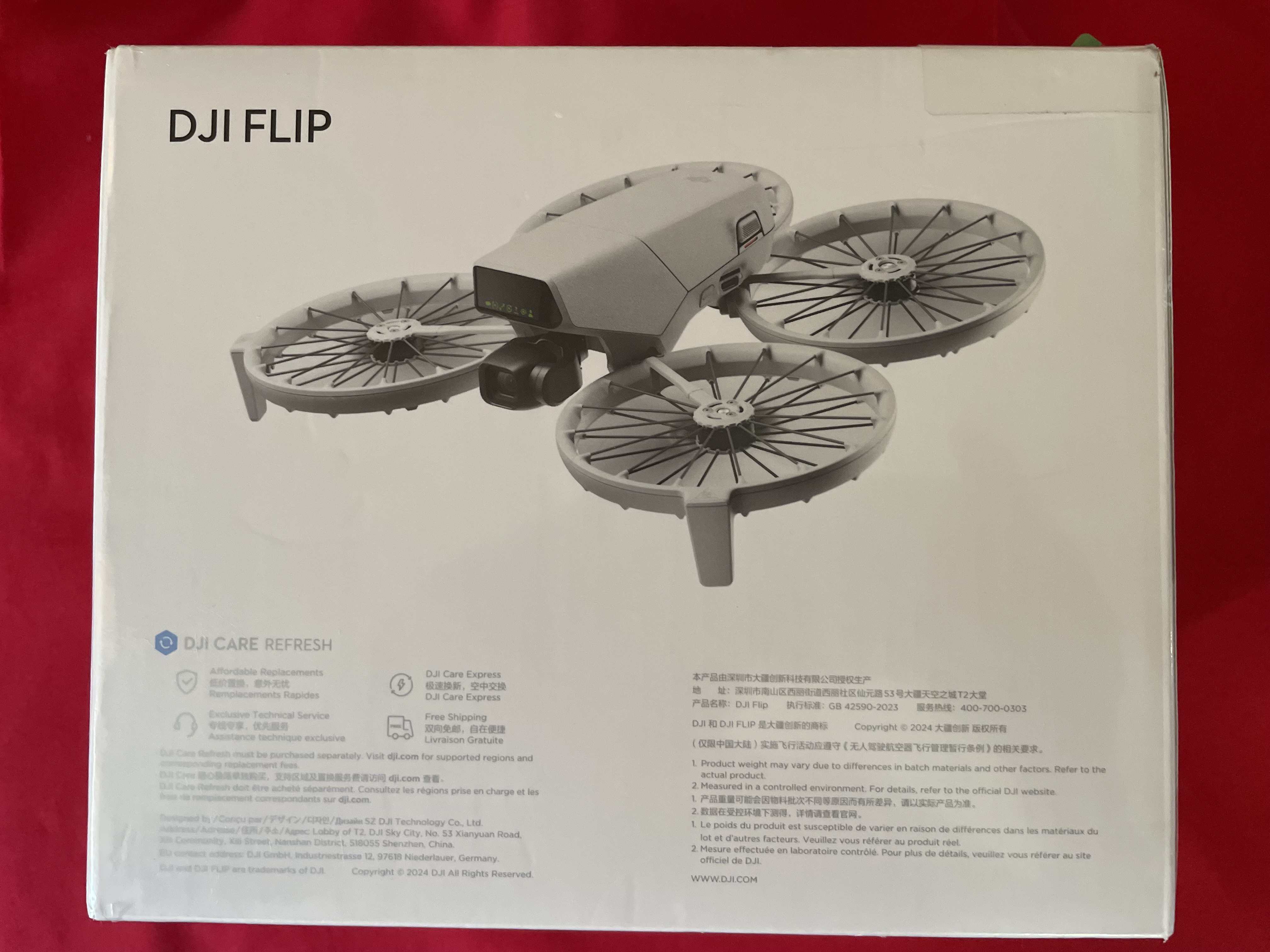 otros electronicos - Vendo drone dji Flip 1