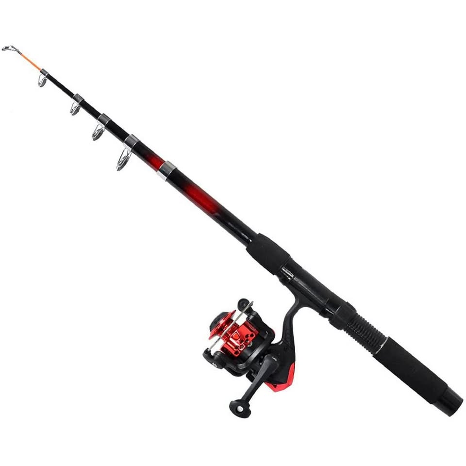 deportes - SET COMPLETO DE CAÑA DE PESCAR  0