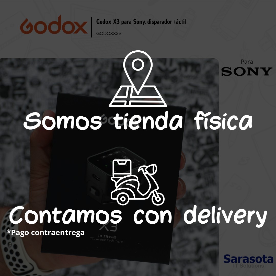 accesorios para electronica - Godox Disparador X3 para Sony Garantía 1 año 2