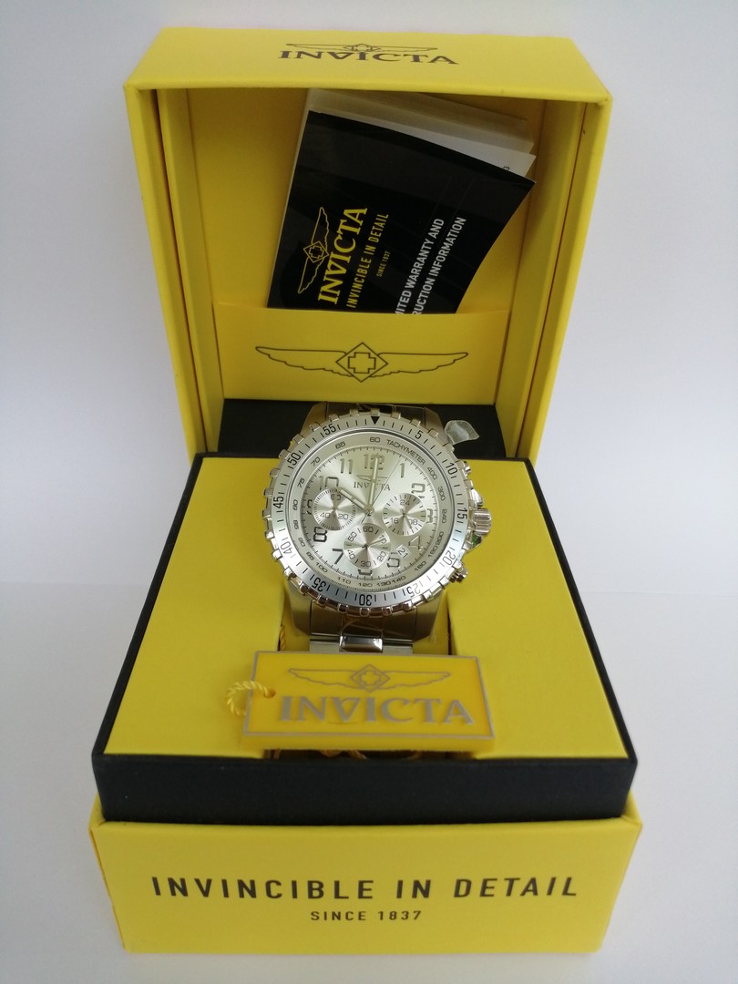 joyas, relojes y accesorios - Reloj Invicta 6620 Pro Diver Collection plata con cronógrafo, para hombre 1