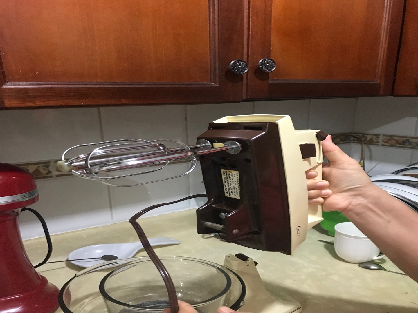 electrodomesticos - Batidora con dos tazones  0