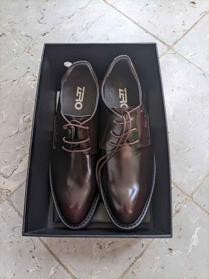 zapatos para hombre - Zapatos formales estilo Oxford marca Zro Size 8.5/ 1