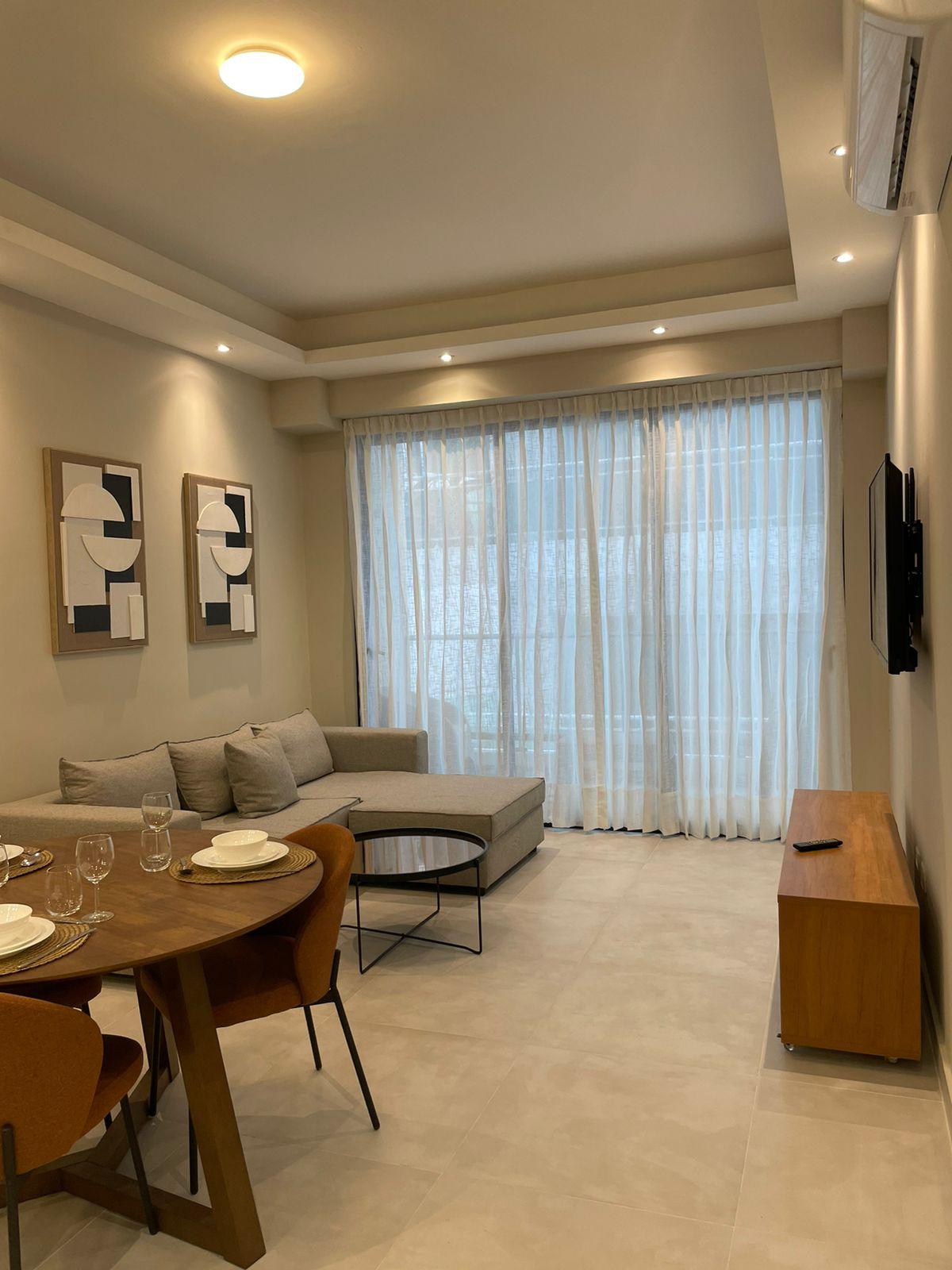 apartamentos - Renta de apartamento amueblado en Evaristo Morales 0