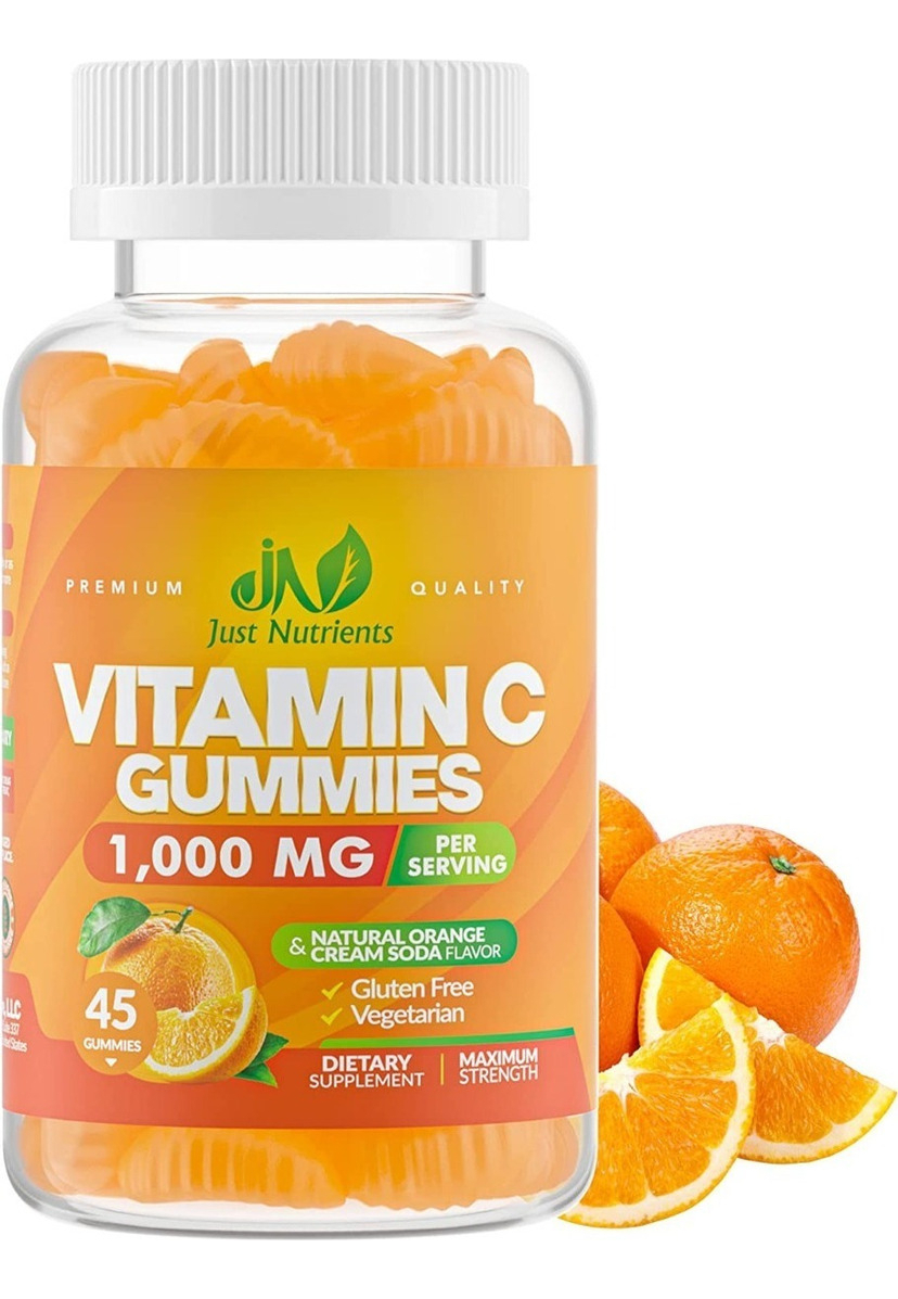 Salud y Equipamiento Médico - Vitamina C 45 Gomas Just Nutrie - - Unidad A $5529 0