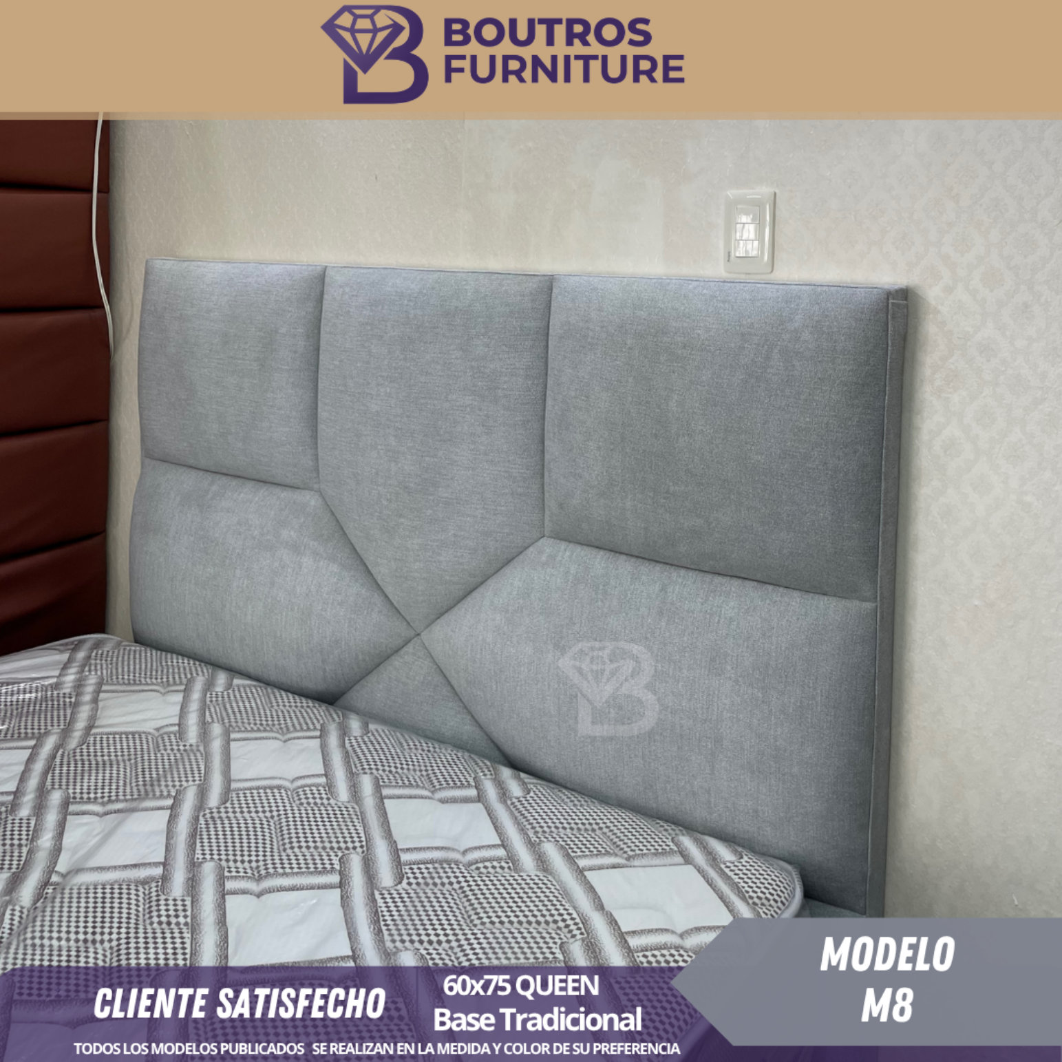 muebles y colchones - modelo m8  0