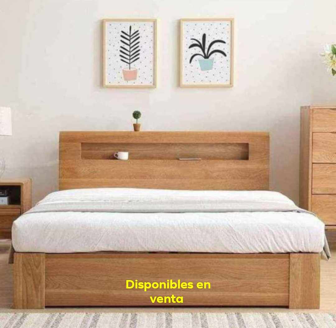 muebles y colchones - Cama Robles maciza pagá contra entrega  1