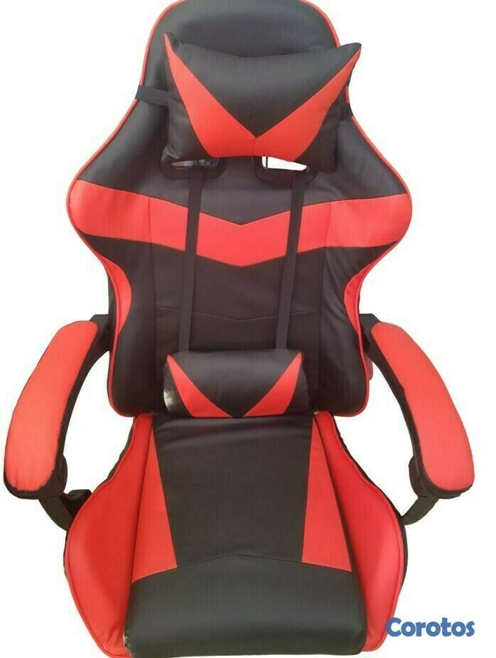 muebles y colchones - Silla Ergonómica Gaming para el ordenador con soporte lumbar y de cuello 2
