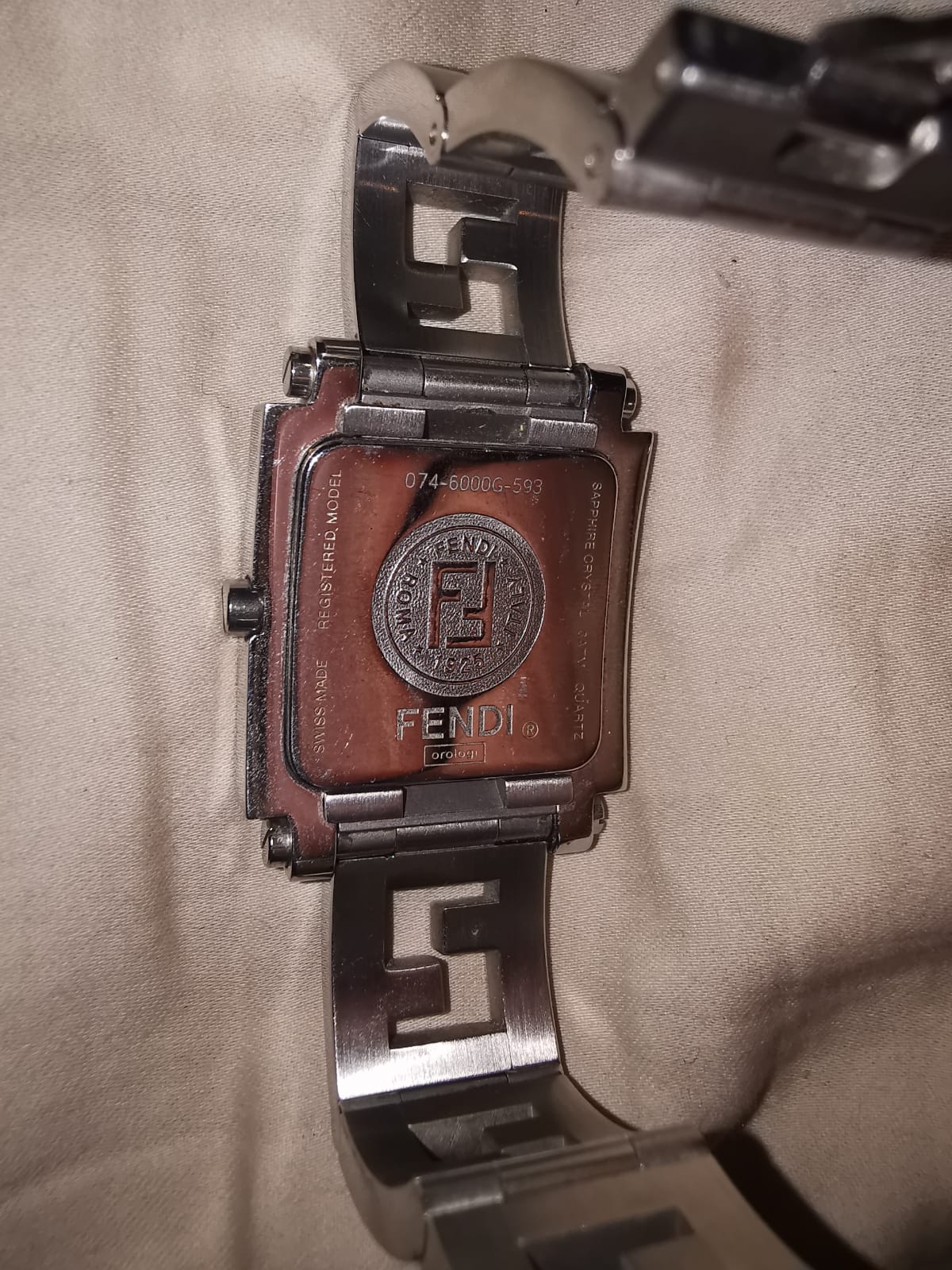 joyas, relojes y accesorios - Reloj Fendi unisex original como nuevo! 2
