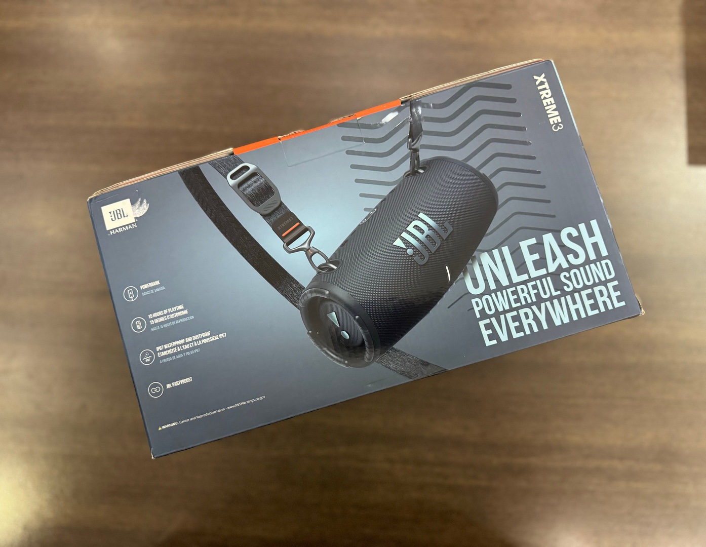 camaras y audio - Bocina inalámbrica JBL CHARGE5 Blue, Nuevas Selladas,Original 1