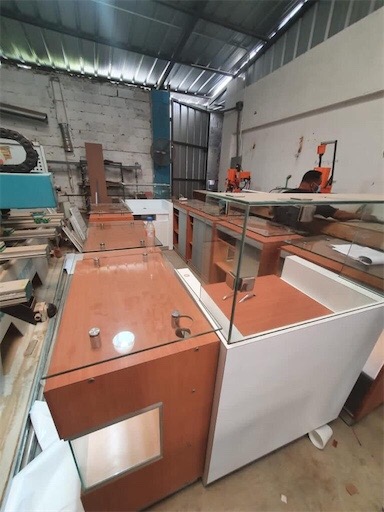 equipos profesionales - Vitrinas, módulo de pasillo. MODULOS, pto de trabajo 0
