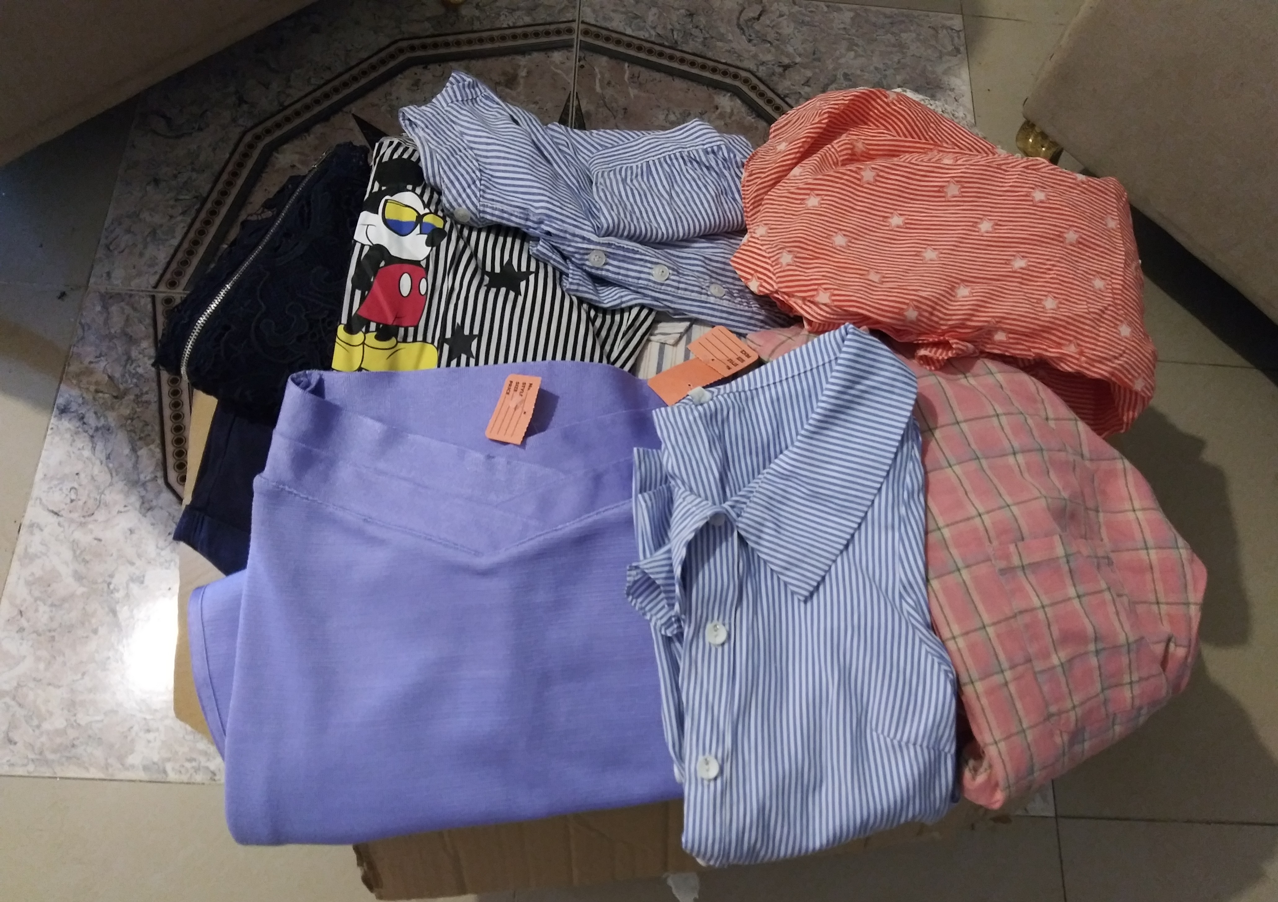 decoración y accesorios - Caja de ropa 59 piezas