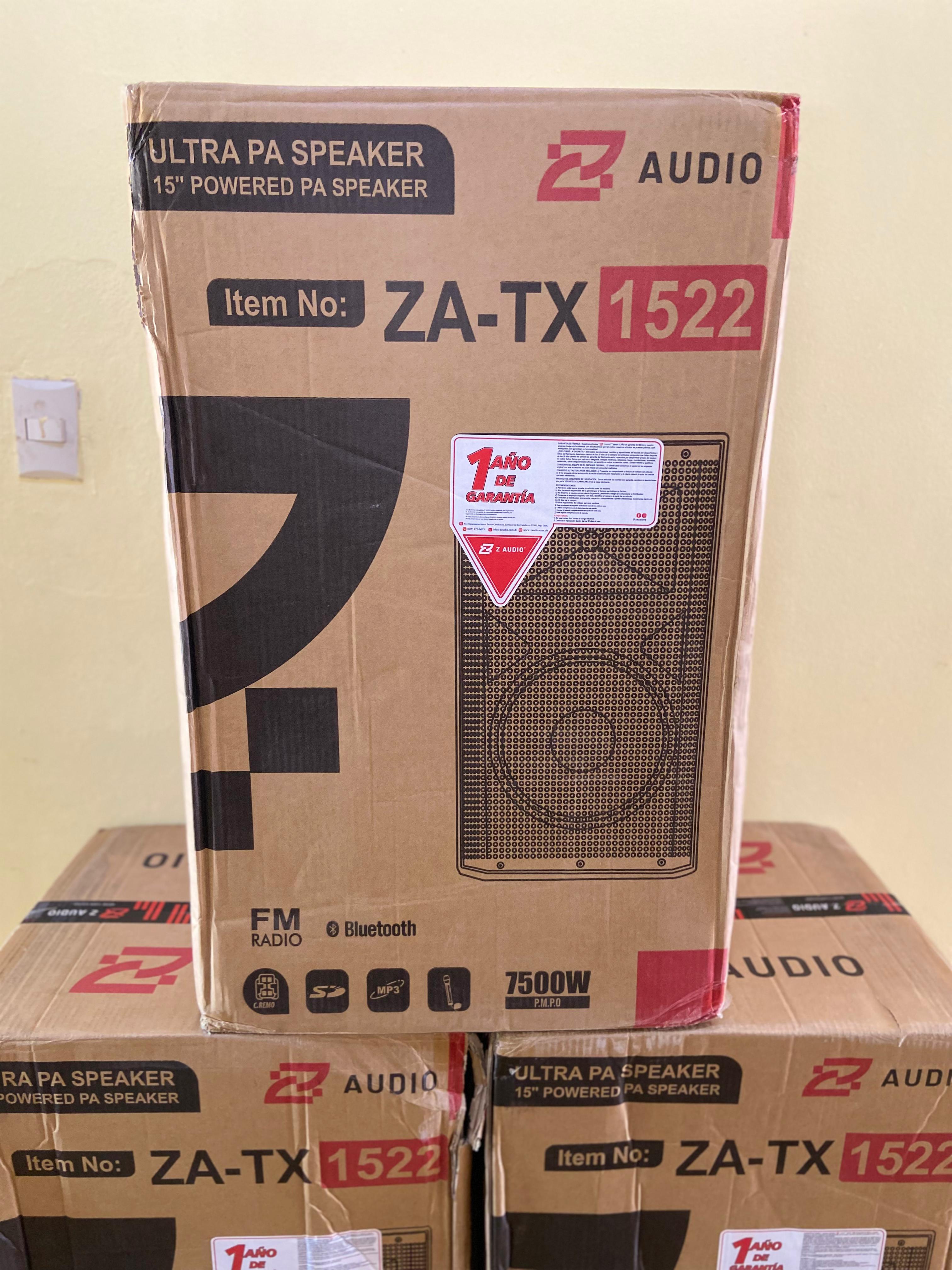camaras y audio - Bocina alta potencia z audio 15 pulgadas 7,500 watts modelo ZA-XT 1522. 1